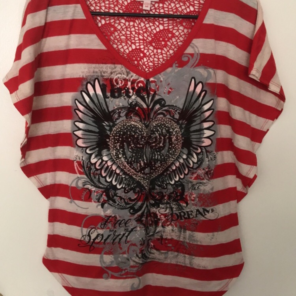 Small Red Shirt.